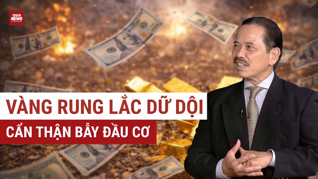 TS Bùi Ngọc Sơn: “Mua vàng theo tâm lý đám đông có thể dính bẫy của các nhà đầu cơ” | VTC News