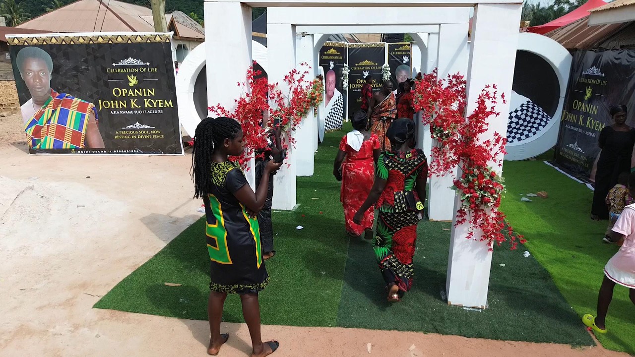 Funeral Rites For the Late Opanin John K Kyem at Sefwi Akoti