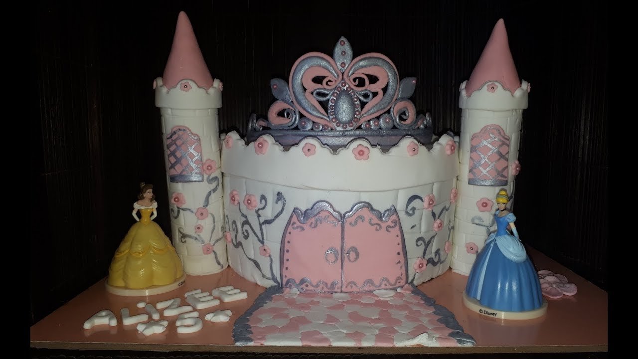 LE GÂTEAU CHÂTEAU DE PRINCESSE!!👸👑Le tuto de conte de fées 🧚‍♀️