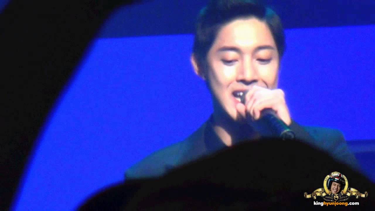 2013.10.26. 김현중 KIM HYUN JOONG fancam - 완두콩, In the still of the night (@ hys concert)