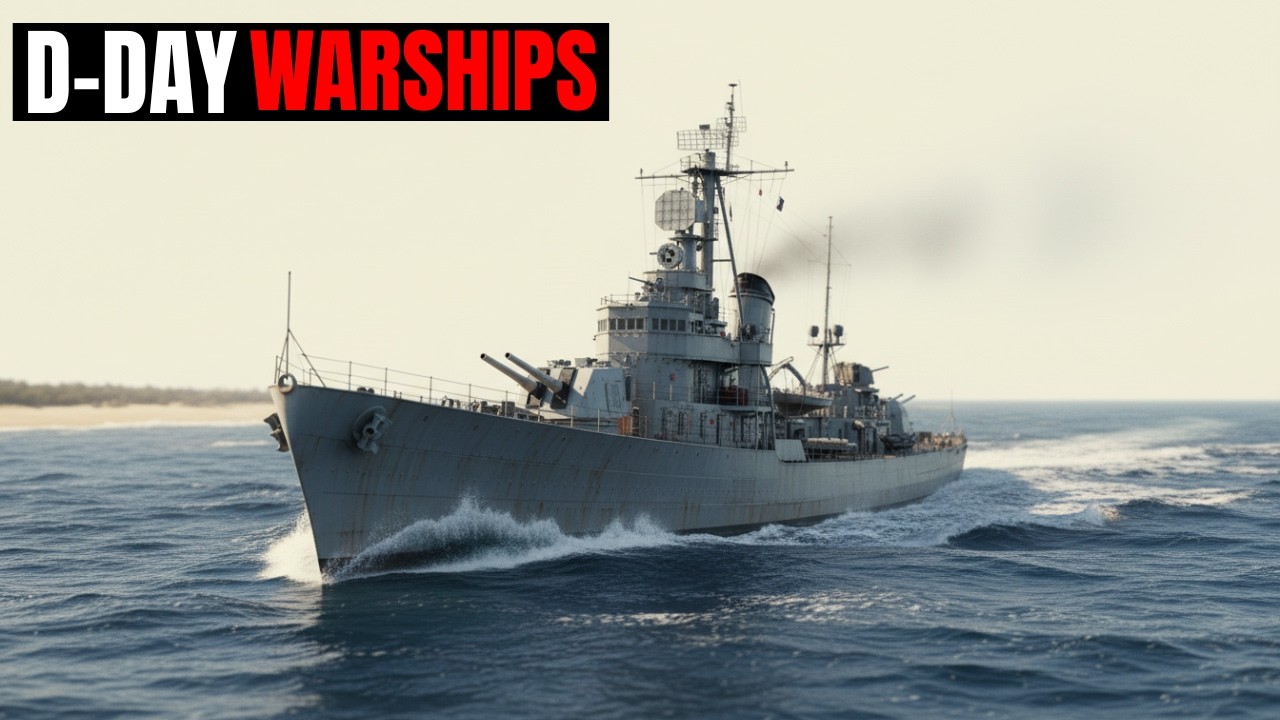 Every Warship Used in D Day Explained in 11 Minutes