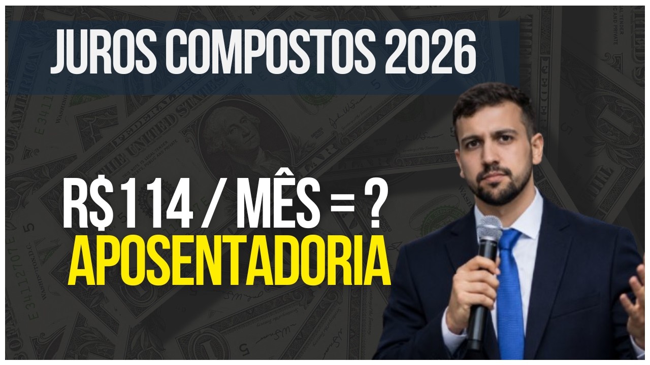 Pequenos Aportes, Grande Diferença: Uma Simulação de Aposentadoria