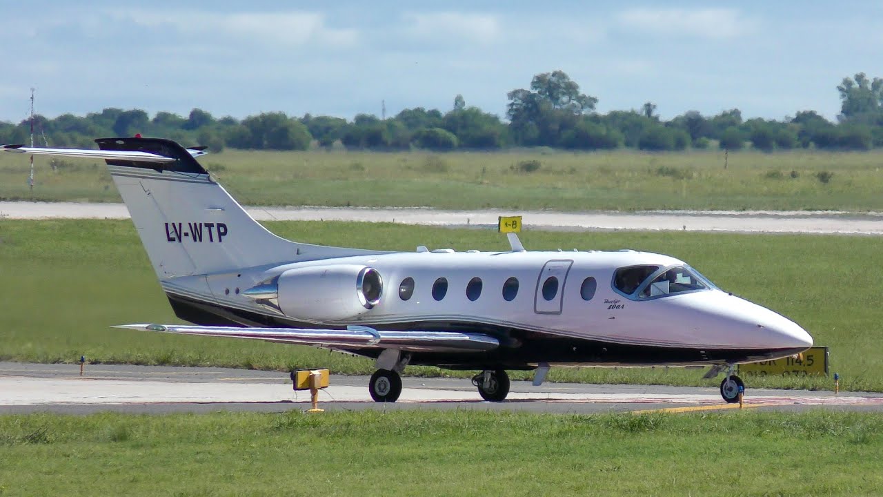 Hawker Beechcraft 400A LV-WTP | Despegue por Pista 01 Aeropuerto Cordoba