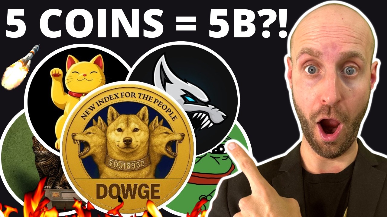 🔥TOP 5 MEMECOINS HOLDING STRONG BEFORE CRYPTOS NEXT BIG MOVE?! (MY WATCHLIST REVEALED)