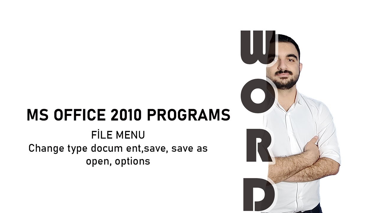 MS Word 2010 (Fayl menyusu) - 2