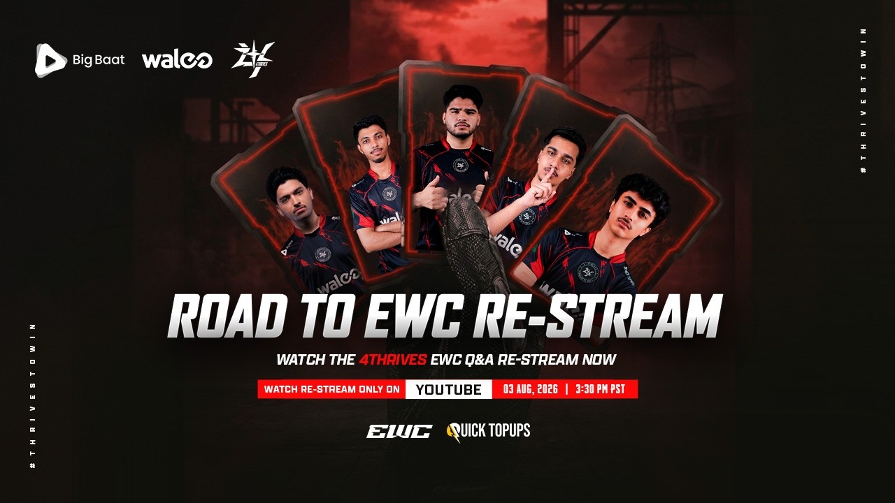 Re-Stream 4Thrives Live Q&A from Walee HQ | EWC Send Off Event
