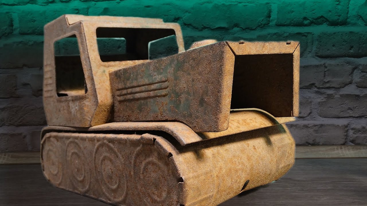 Old Vintage Rusty Tractor Restoration. Restoration Toys. @TimeReseT.