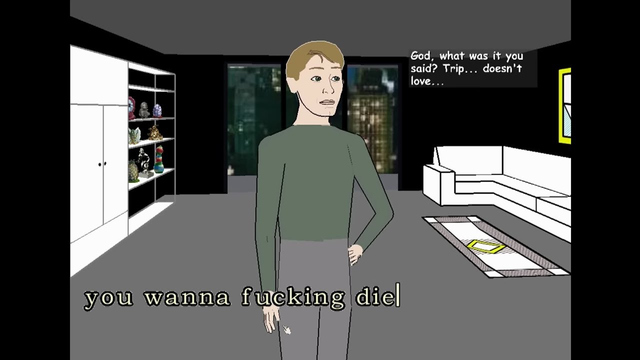 social interaction roguelike - jerma façade stream edit