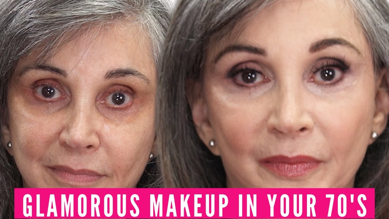 Glamorous Makeup In Your 70's (Mature Skin Makeup Tutorial) 🎉 Fierce Aging with Nikol Johnson