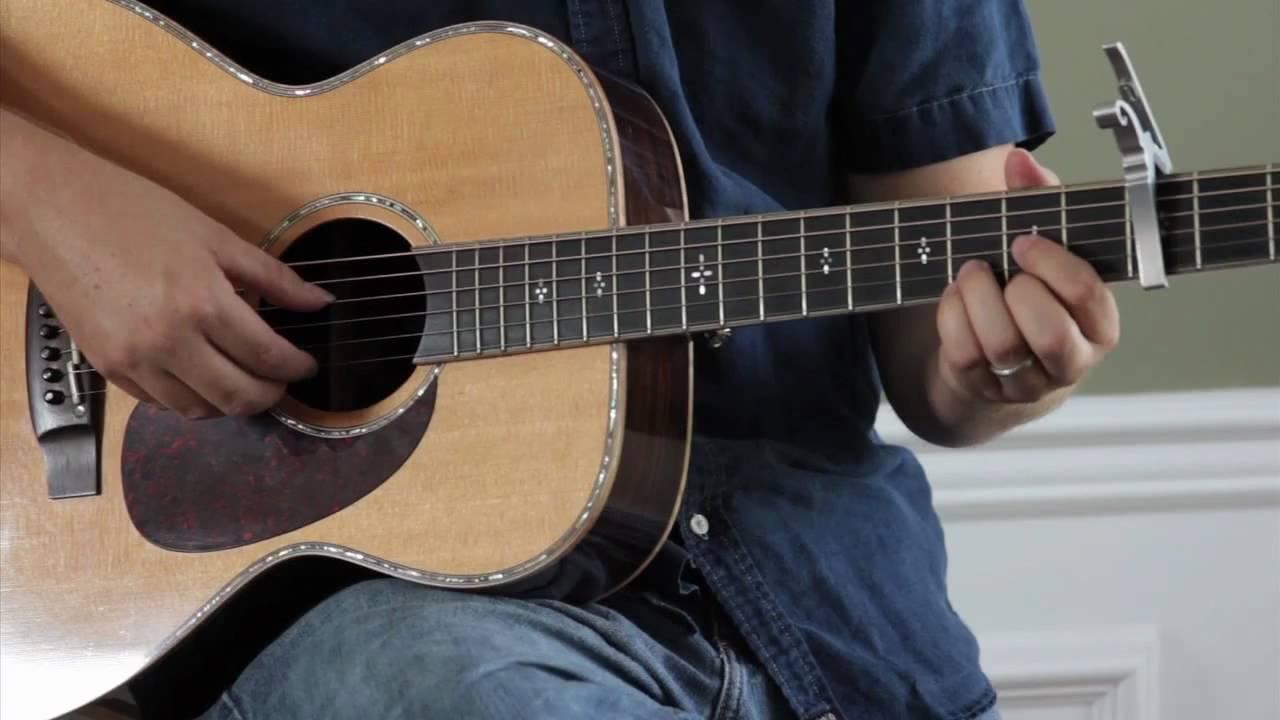 How to play The House that Built Me intro by Miranda Lambert taught by Lance
