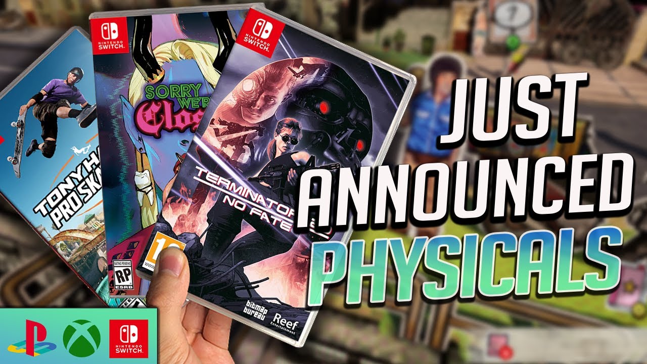 JUST Announced Physical Game Releases! 🔥