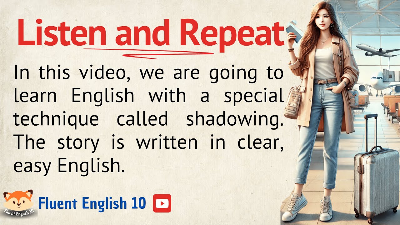 Practice Speaking & Reading Out Loud With This English Shadowing Exercise