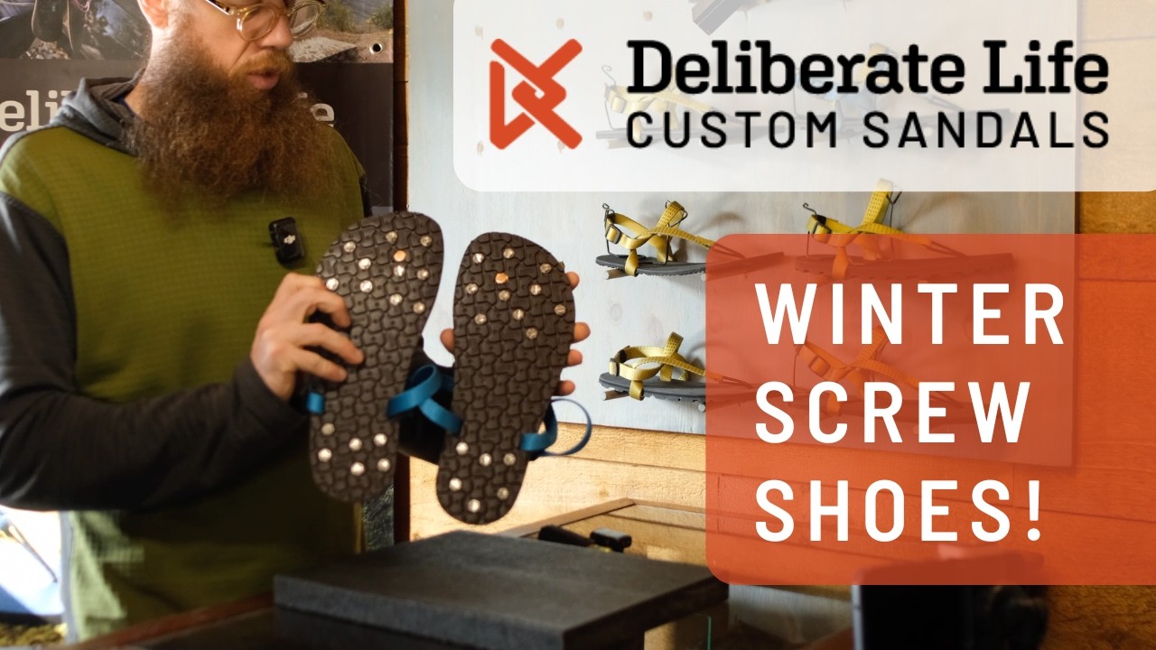 Winter Screw Set: Adding Traction to Barefoot Sandals
