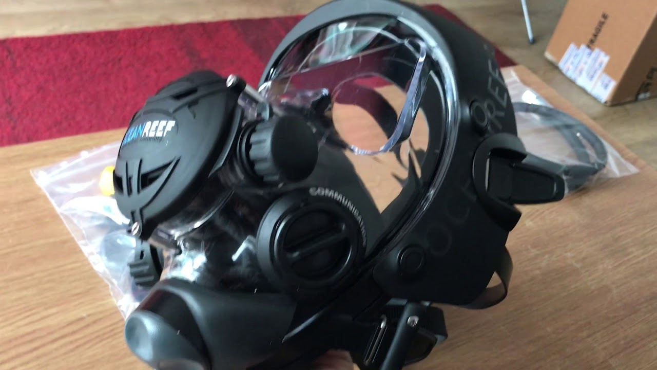 Ocean reef extender full face mask unboxing!