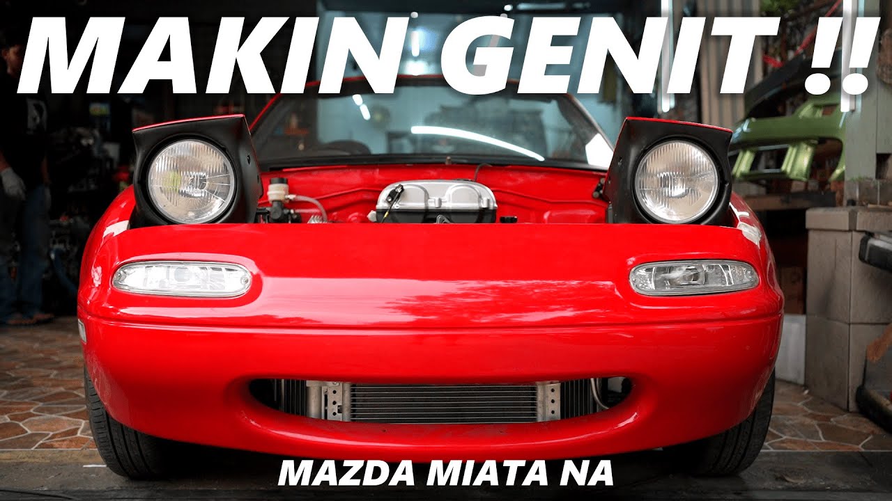 AKHIRNYA MAZDA MIATA KAMI MULAI MENGASPAL