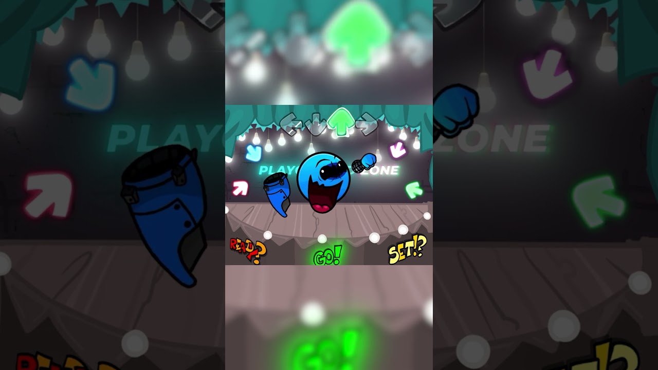 FNF Огонь в яме (Вставки №3) | Тест на игровой площадке против геймплея