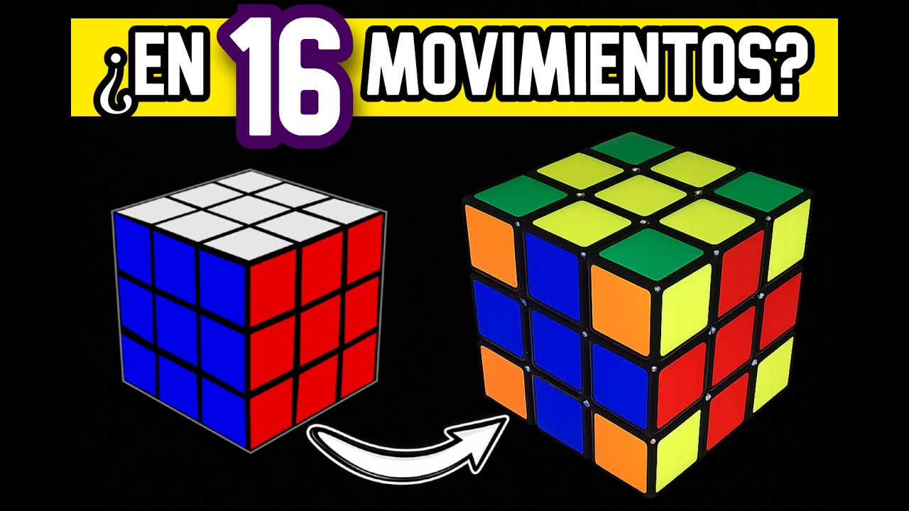 Aprende el Algoritmo para Formar 6 Cruces en un Cubo de Rubik 3x3