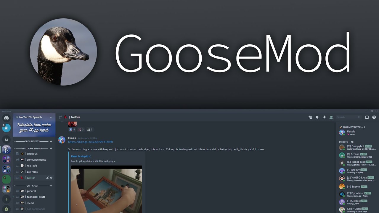 How to Install GooseMod (Modded Discord Client)