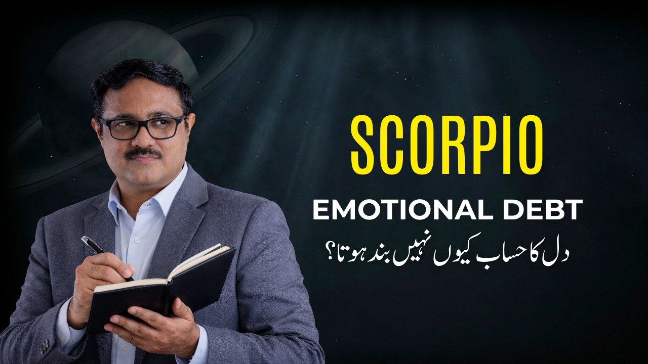 Scorpio Single: “جذباتی قرض” اور “دل کا حساب” | Mars + Pluto Psychology | AstroScience Urdu
