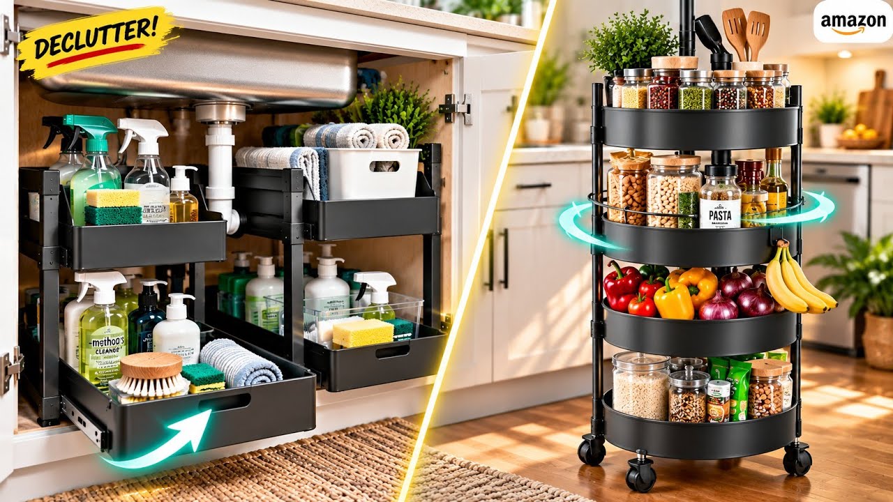 25 гениальных органайзеров для кухни, которые уменьшают беспорядок и максимально эффективно испол...