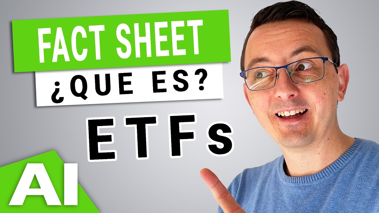 ✅ FACT SHEET de ETFs 2022 &iquest;QUE ES y para Qu&eacute; Sirve? 👌