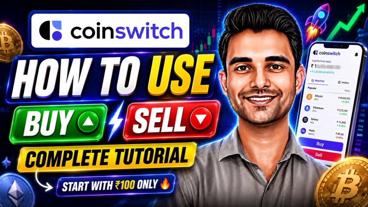 CoinSwitch Tutorial: Deposit, Buy & Sell Crypto for Beginners