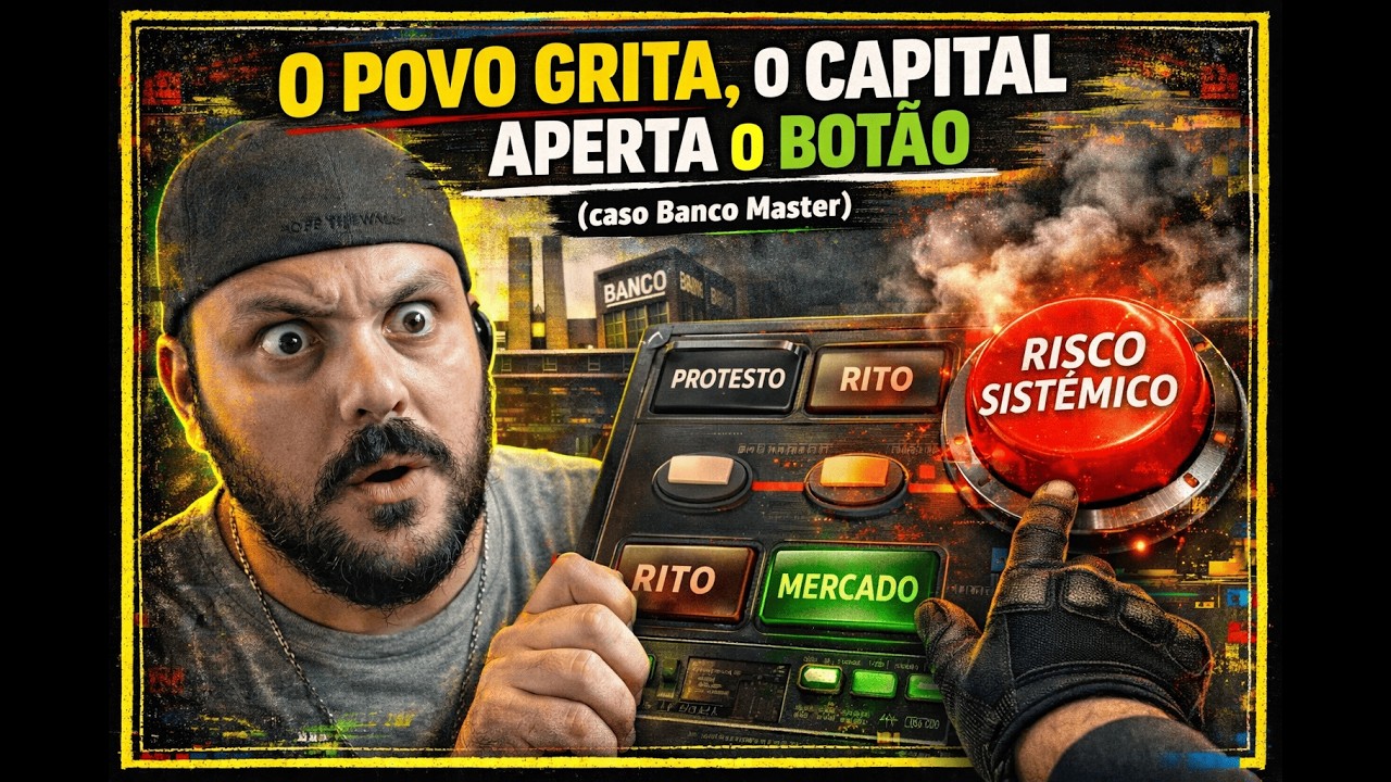 O Povo Grita, o Capital Aperta o Botão (caso Banco Master)