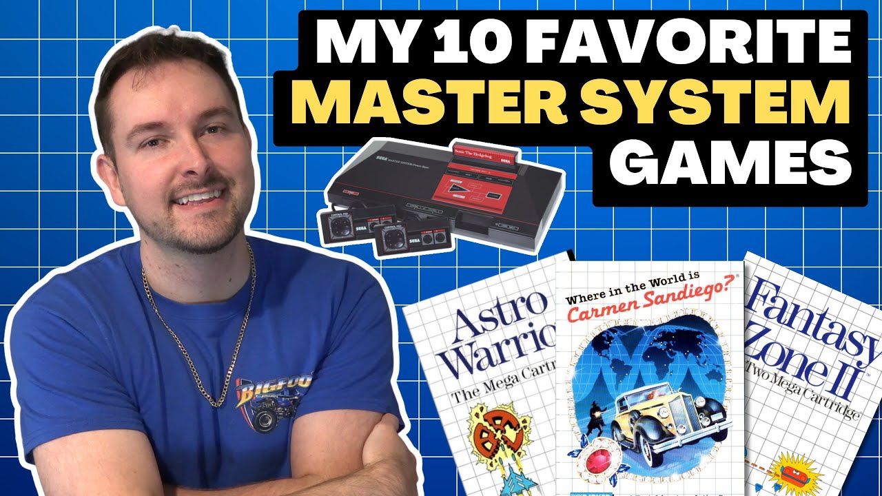 Мои 10 ЛЮБИМЫХ игр для Sega Master System