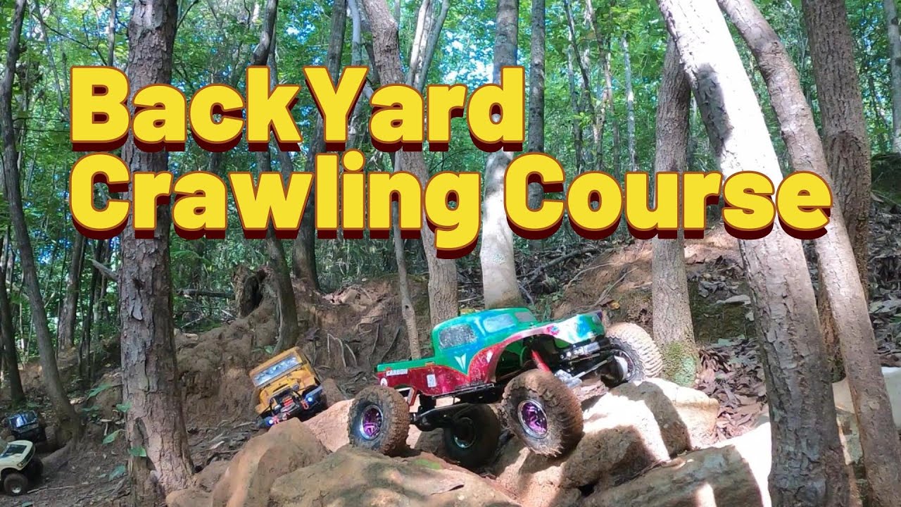 BackYard Crawling Course Adventure - Dark Corners - Redcat Ascent Fusion - Vanquish H10 Optic #rc