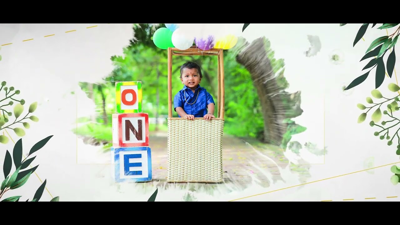 RUDRANSH 1ST BIRTHDAY INVITATION LOVELY PHOTOGRAPHY 9652653998