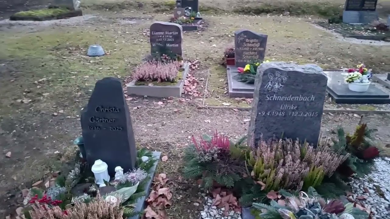 Небольшое немецкое кладбище #olinacz #germany #vogtland