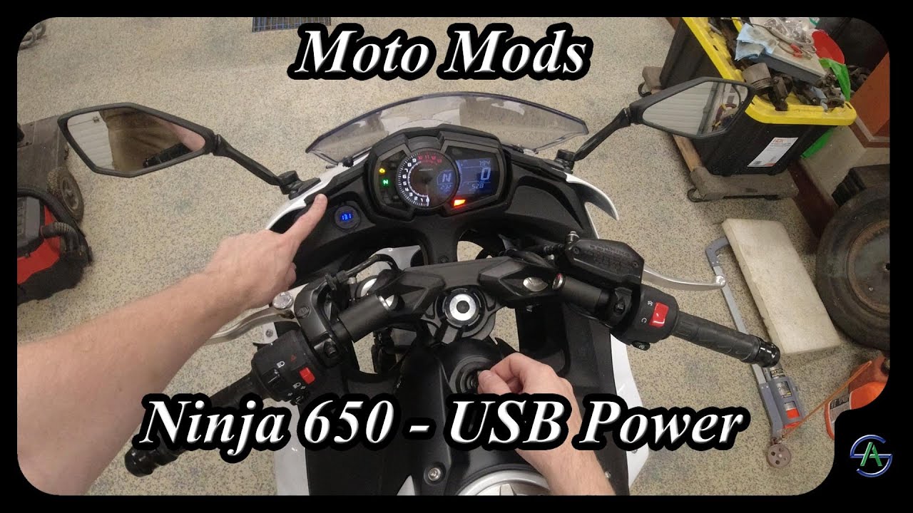Moto Mods - Ninja 650 - USB Power