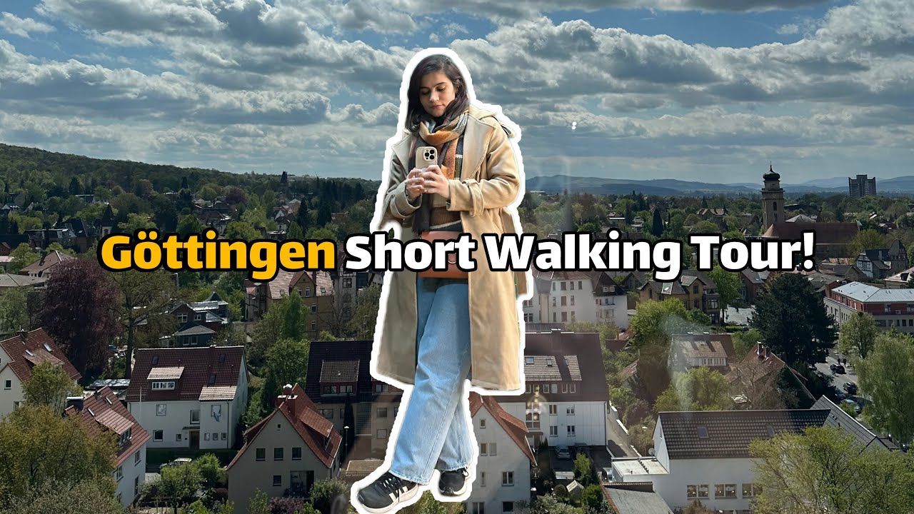 Göttingen University Short Walking Tour 4K - With Caption