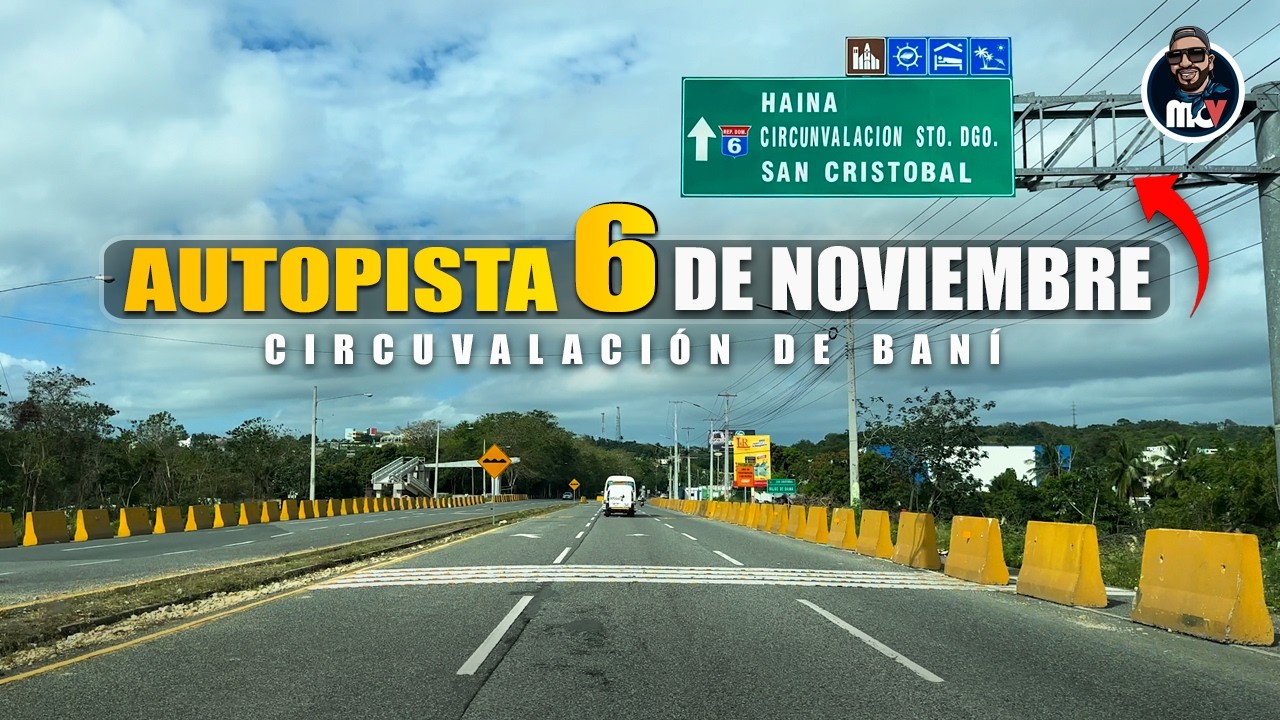 Autopista 6 de Noviembre deteriorada ⚠️🚧 | Circunvalación de Baní 2026