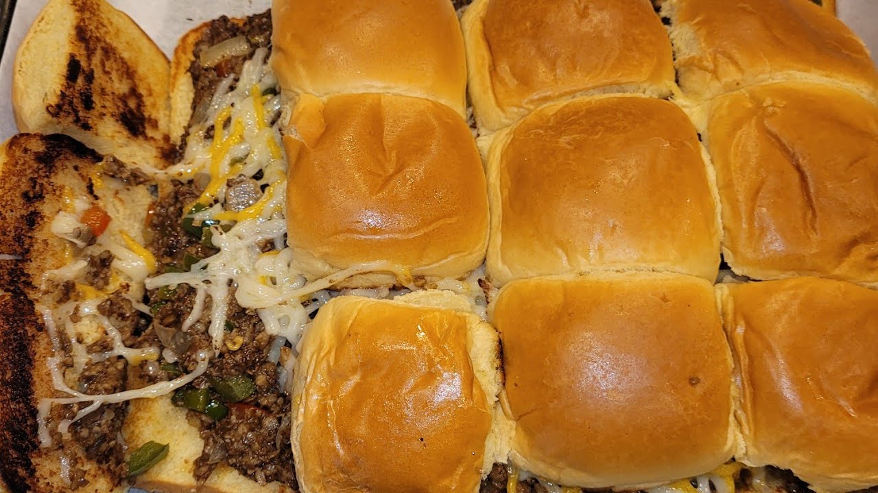 Vegan Philly Sliders