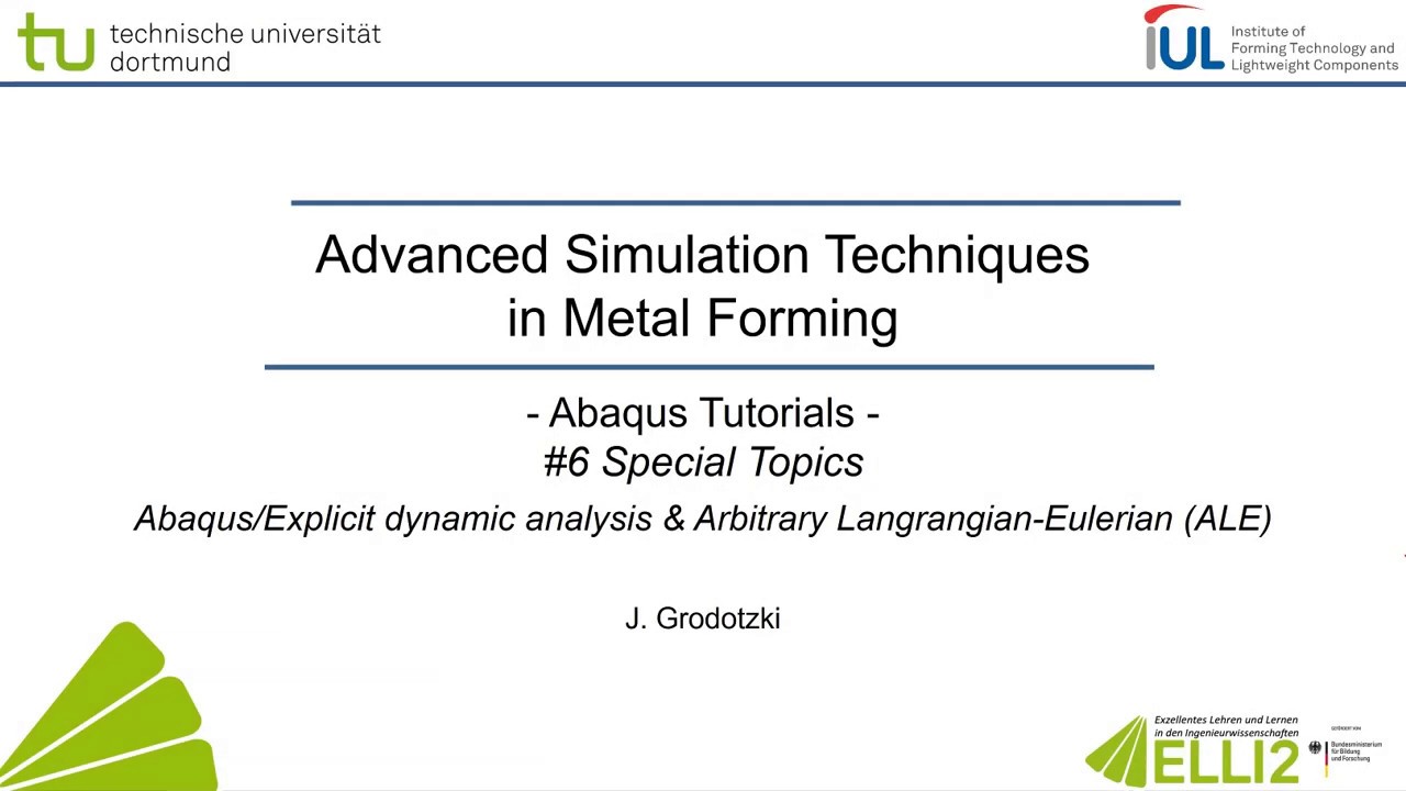 Abaqus Tutorial: Abaqus/Explicit Dynamic Analysis #1