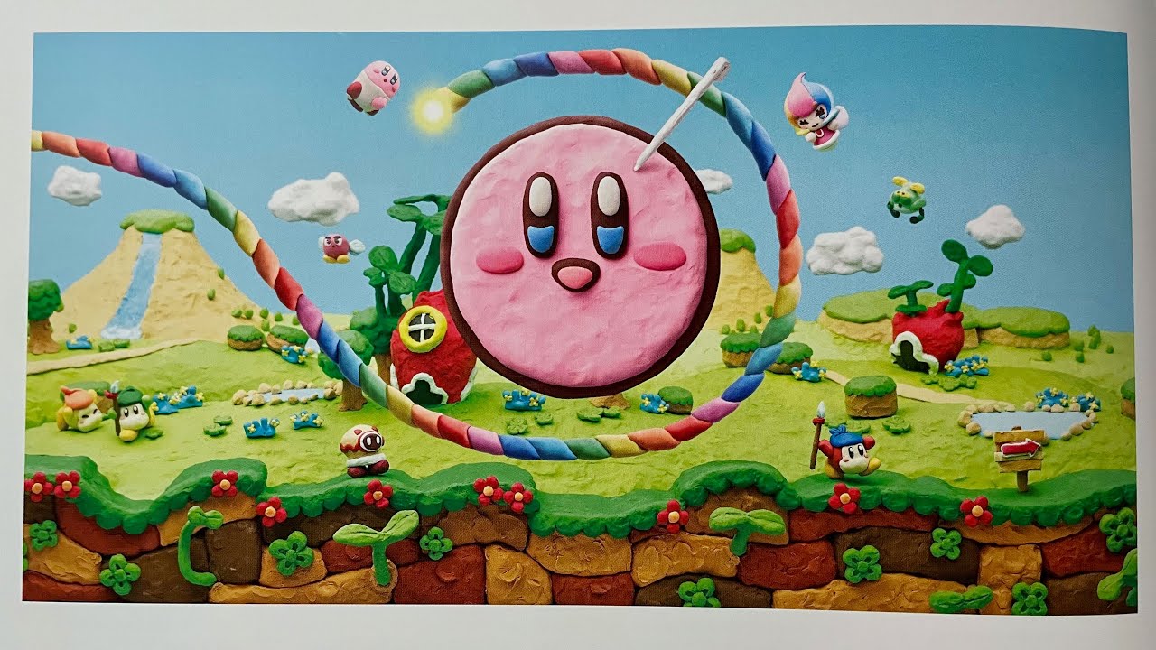 Kirby Art Book ASMR • Part 6