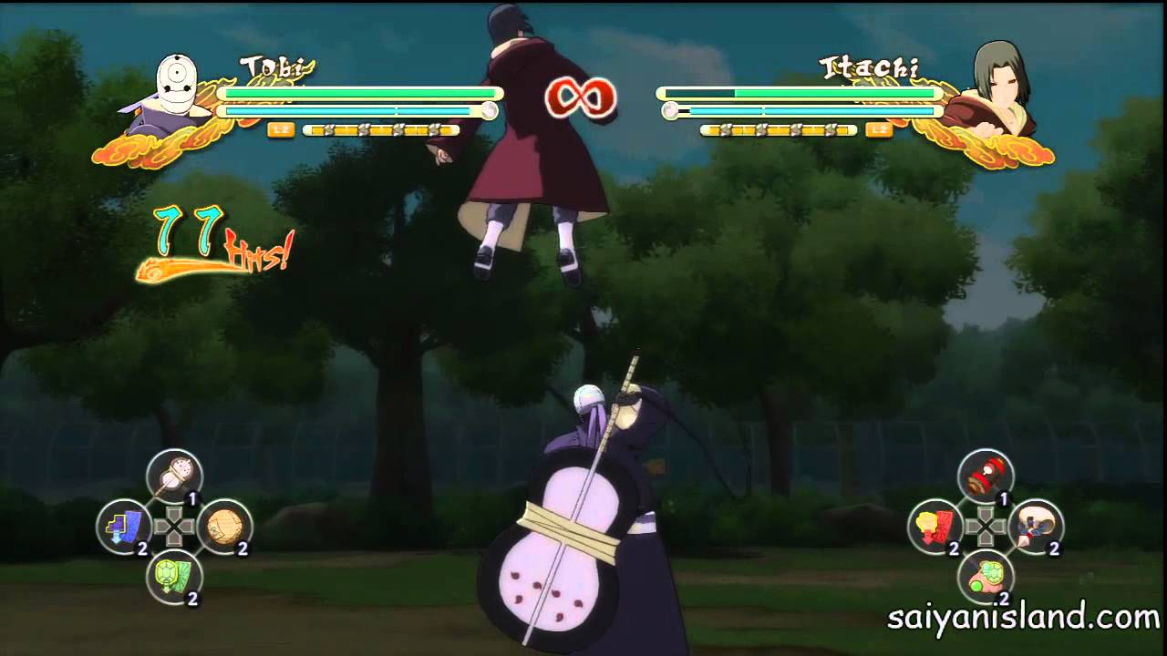 Naruto Ultimate Ninja Storm 3 Ninja Move Cancels Part 1