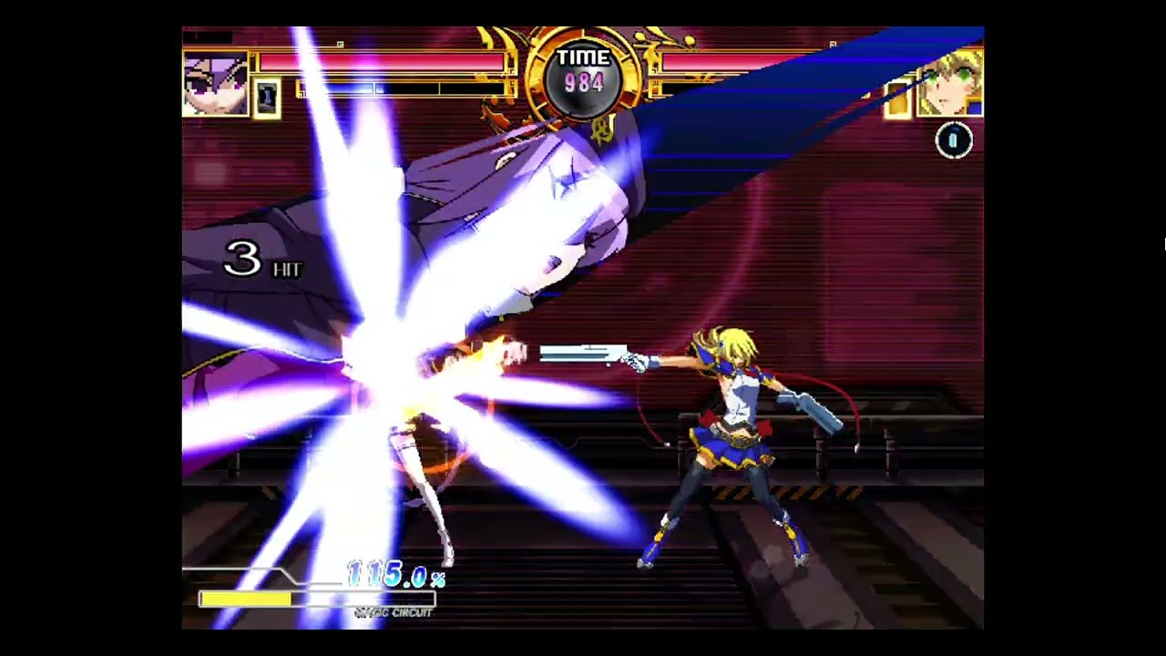Darby Chan MUGEN AI - Eltnum vs Noel Vermillion