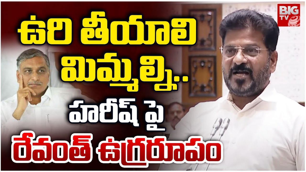 CM Revanth Reddy Powerful Speech In Assembly | Harish Rao | KCR | Kaleshwaram Project | BIG TV