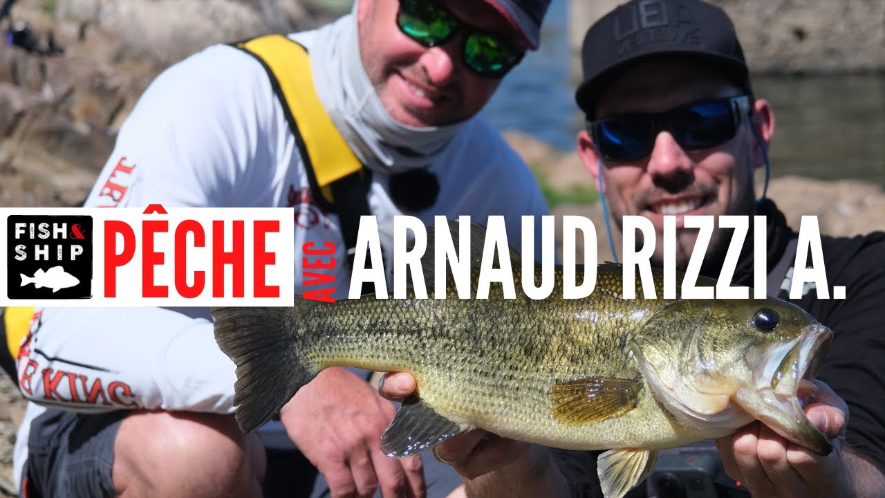 Pêche avec Arnaud Rizzi Anderson : Black Bass du bord !