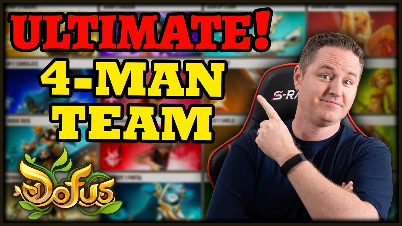 English Dofus: How to BUILD the ULTIMATE 4-Man Team! BEST PvM Dofus Team!  Dofus 2020 PvM Team Ideas
