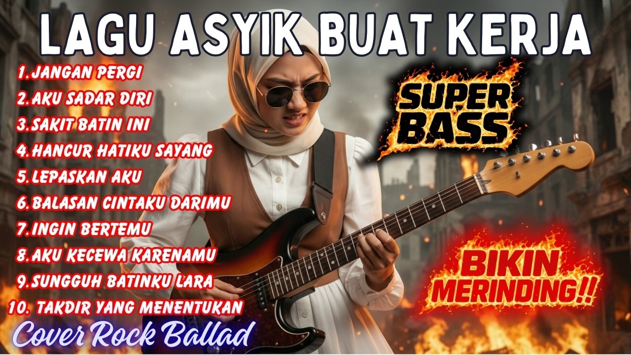 MUSIK COVER ROCK TERBAIK | PAS BANGET BUAT YANG LAGI DIKHIANATI | SLOWROCK MALAYSIA POPULER