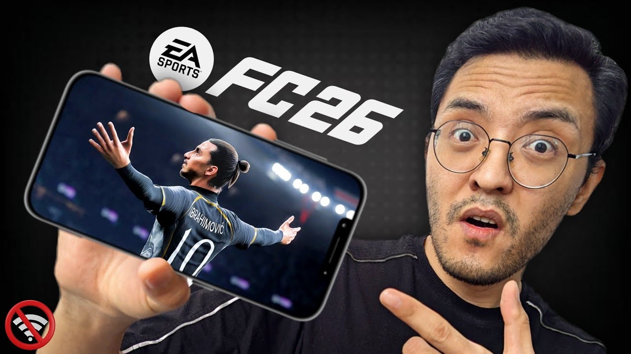 🎮 تست بازی FC 26 کنسول روی مبایل 🔥( کاملا آفلاین )