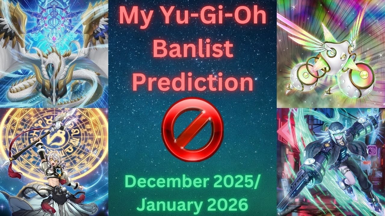 Мой прогноз по списку запрещенных карт Yu-Gi-Oh! на декабрь 2025 года/январь 2026 года
