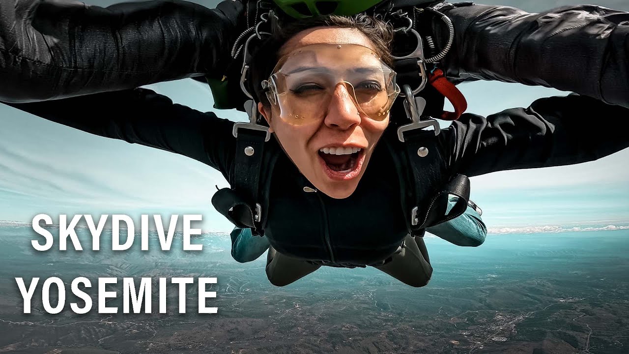 Skydiving from 14,000ft Over Yosemite National Park