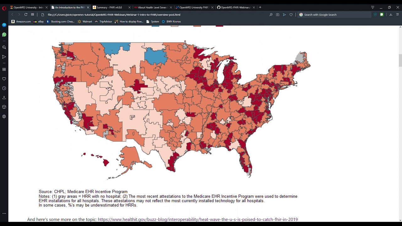OpenMRS University Webinar #1 - An Introduction to the FHIR API