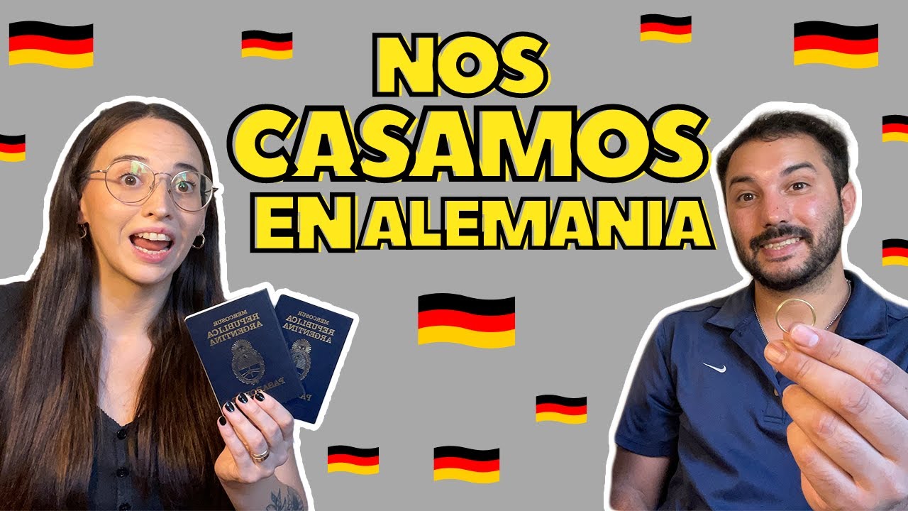 CASARSE en ALEMANIA siendo EXTRANJEROS sin morir en el INTENTO 👩‍❤️‍👨 Te contamos TODO!