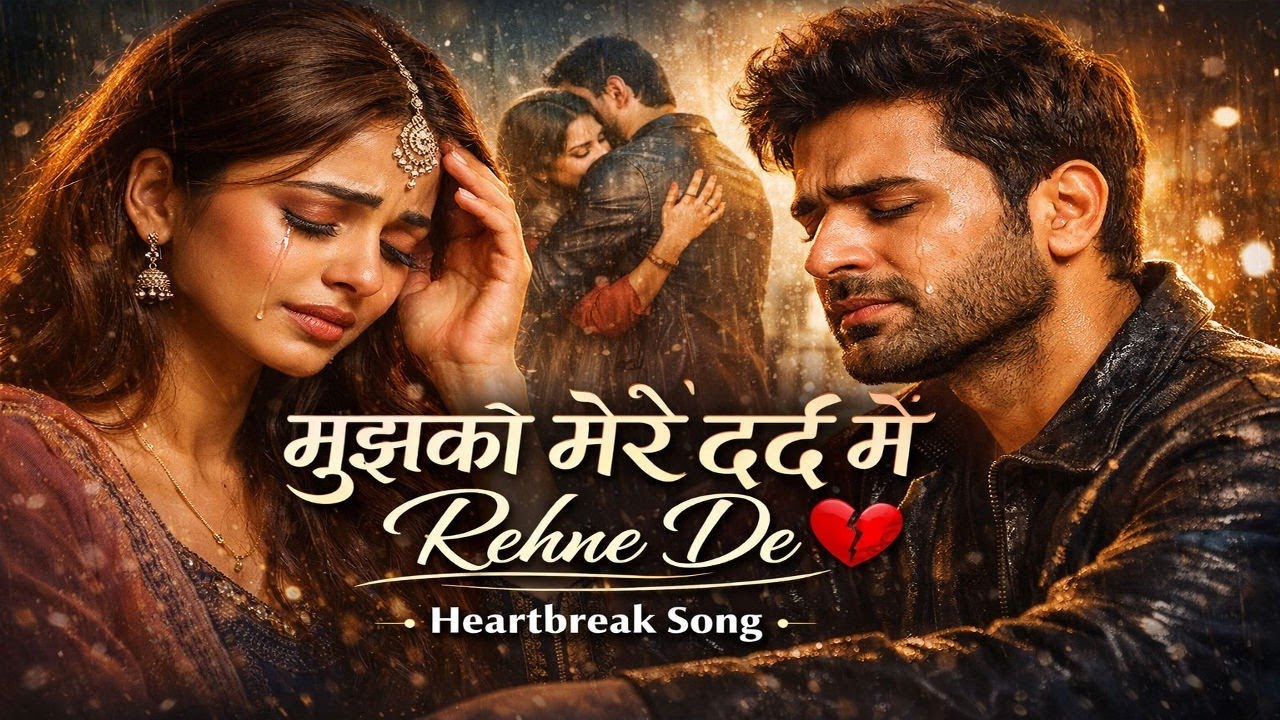 Mujhko Mere Dard Mein Rehne De | Very Sad Bollywood Song | Heartbreak Love Story