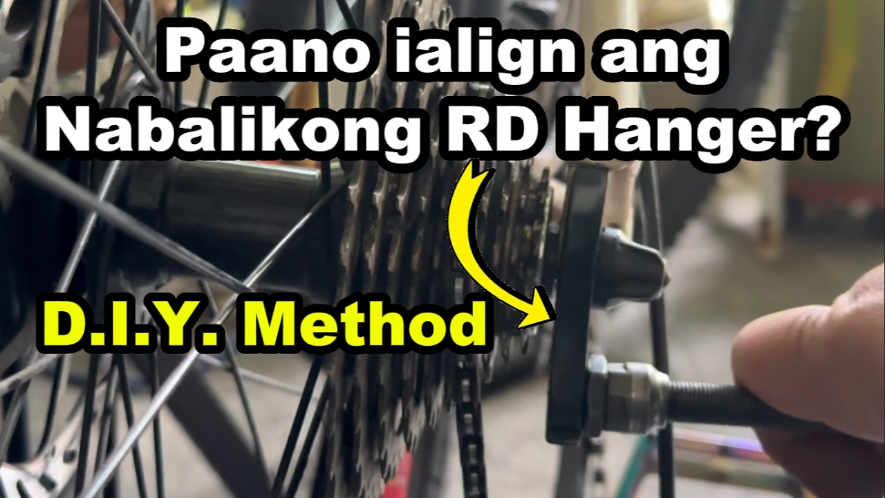 Derailleur Hanger D.I.Y. Alignment | #patscyclecorner